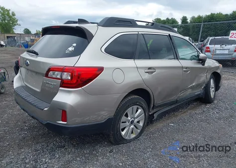 2016 Subaru Outback 2.5I Premium из США, поврежденный, VIN 4S4BSACC8G3310531